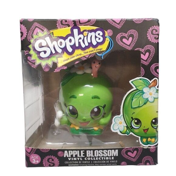 Funko Shopkins Apple Blossom Vinyl Figure Fandom Moose Toys NWT - Picture 3 of 6